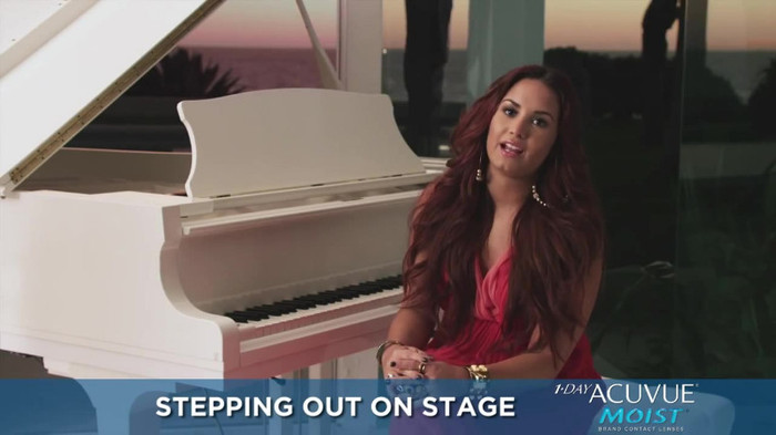 Demi Lovato talks following her dream_ ACUVUE® 1-DAY Contest Stories 0197