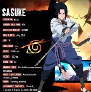 t - Sasuke Uchiha