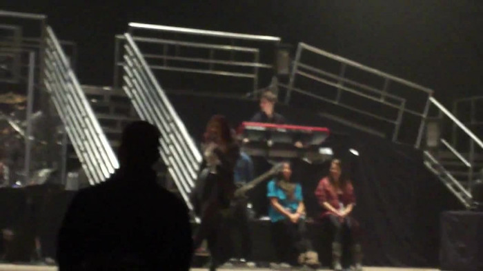 Demi Lovato _Believe In Me_ Hershey Soundcheck 11.19.2011 009