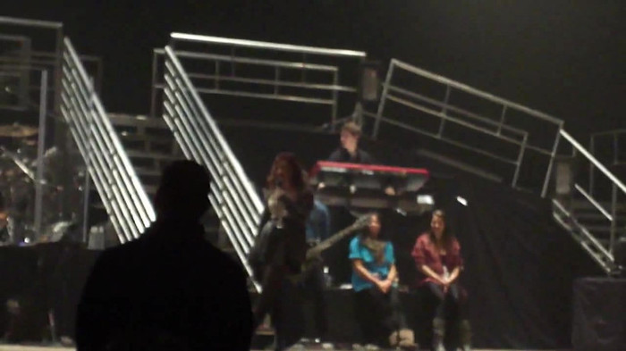 Demi Lovato _Believe In Me_ Hershey Soundcheck 11.19.2011 012