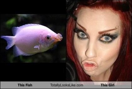 this-fish-totally-looks-like-this-girl - Asemanari