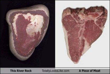 this-river-rock-totally-looks-like-a-piece-of-meat - Asemanari