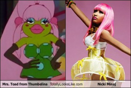 mrs-toad-from-thumbelina-totally-looks-like-nicki-minaj