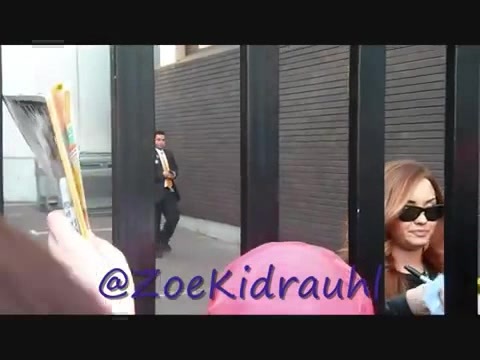 Demi Lovato Meeting Fans At Daybreak London 0297