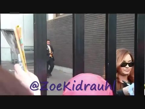 Demi Lovato Meeting Fans At Daybreak London 0299