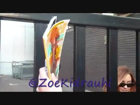 Demi Lovato Meeting Fans At Daybreak London 0314