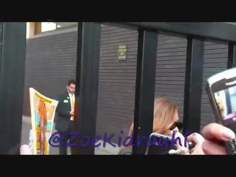 Demi Lovato Meeting Fans At Daybreak London 0407