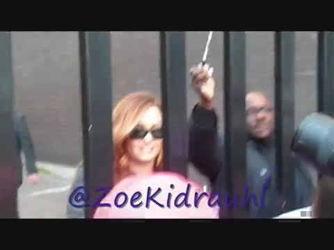 Demi Lovato Meeting Fans At Daybreak London 0480