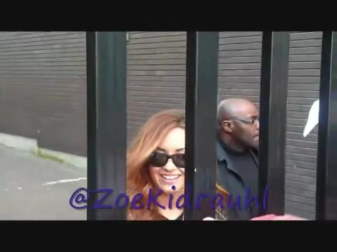 Demi Lovato Meeting Fans At Daybreak London 0673