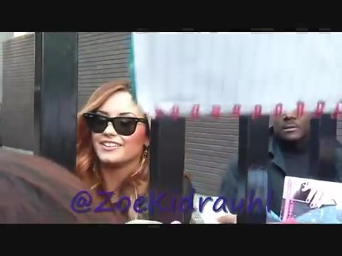 Demi Lovato Meeting Fans At Daybreak London 1191