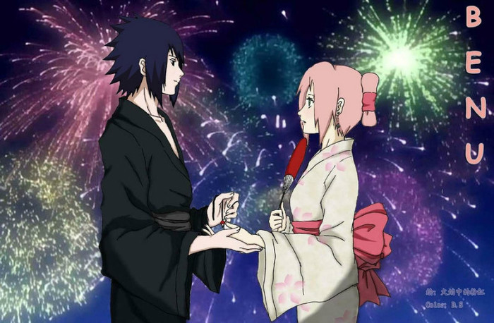 benu_sasusaku_colored_by_pinkyflame - Ghici 6