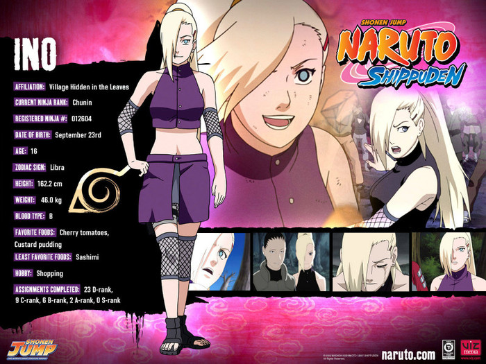 ino - NARUTO SHIPPUDEN WALLPAPERS