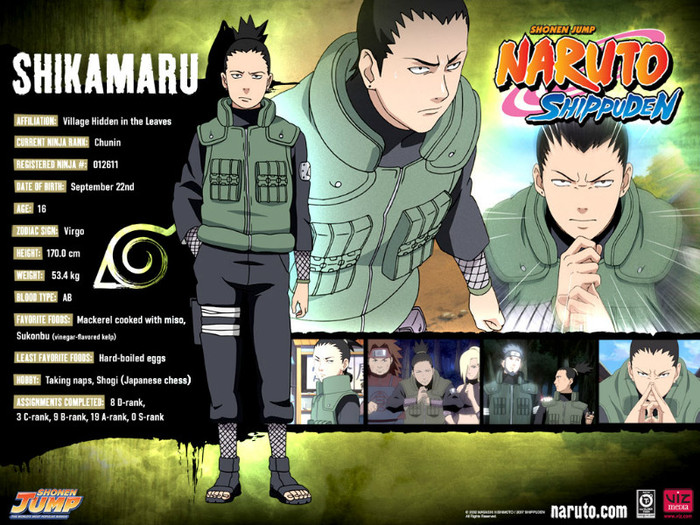 shikamaru - NARUTO SHIPPUDEN WALLPAPERS