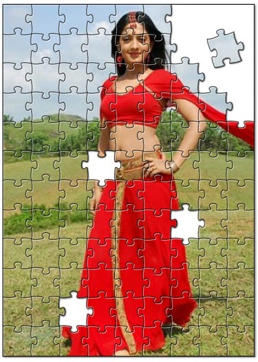 puzzle - Puzzle cu vedete indiene