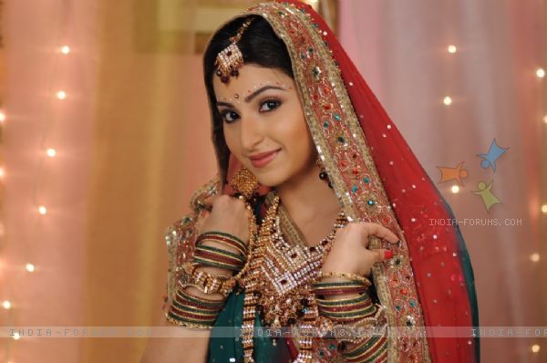 39545-baby-looking-beautiful-in-bridal-wear - Benaf Dadachanji