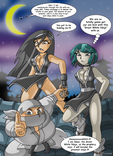 Total_Drama_Ninja_by_XJKenny