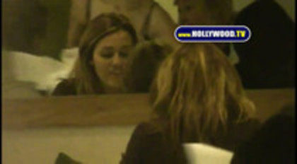 Demilush And Miley Spotted Having Dinner Together At Gindi Thai (33)