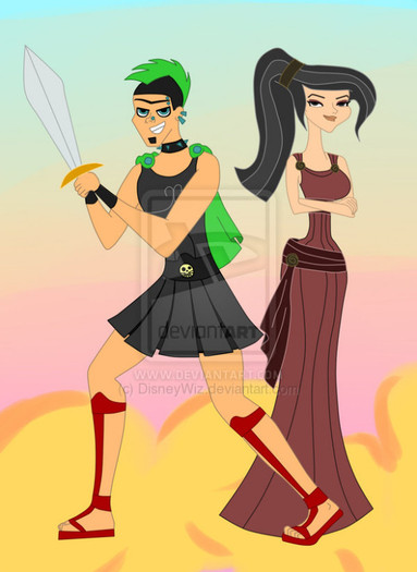 TDI_Meg_and_Herc_by_DisneyWiz