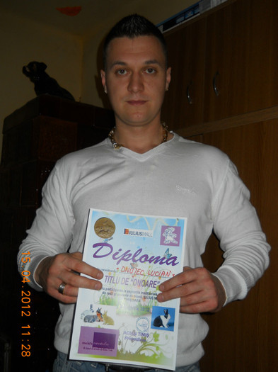 Diploma de Onoare 4-8 aprilie 2012; 94 pct,RO95 LG51 (M)
