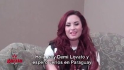 Demi Lovato Send A Message To Paraguay Lovatics (35)