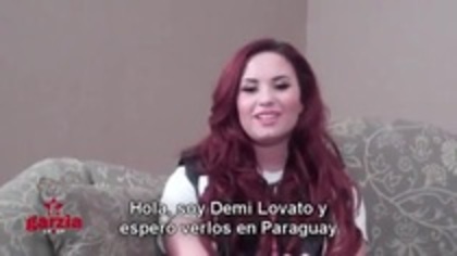 Demi Lovato Send A Message To Paraguay Lovatics (105) Demi Lovato Send A Message To Paraguay Lovatics (105)