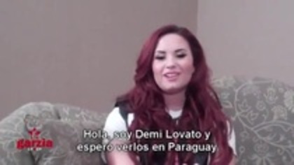 Demi Lovato Send A Message To Paraguay Lovatics (44) Demi Lovato Send A Message To Paraguay Lovatics (44)