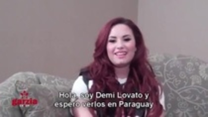 Demi Lovato Send A Message To Paraguay Lovatics (49) Demi Lovato Send A Message To Paraguay Lovatics (49)
