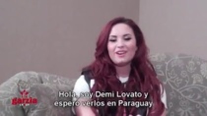Demi Lovato Send A Message To Paraguay Lovatics (102) Demi Lovato Send A Message To Paraguay Lovatics (102)