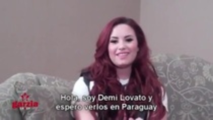 Demi Lovato Send A Message To Paraguay Lovatics (112) - Demilush Send A Message To Paraguay Lovatics Part oo1