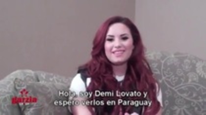 Demi Lovato Send A Message To Paraguay Lovatics (113) - Demilush Send A Message To Paraguay Lovatics Part oo1