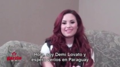 Demi Lovato Send A Message To Paraguay Lovatics (114) - Demilush Send A Message To Paraguay Lovatics Part oo1