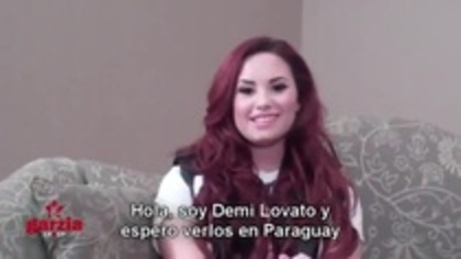 Demi Lovato Send A Message To Paraguay Lovatics (116) - Demilush Send A Message To Paraguay Lovatics Part oo1