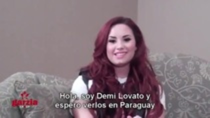 Demi Lovato Send A Message To Paraguay Lovatics (117) - Demilush Send A Message To Paraguay Lovatics Part oo1
