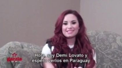 Demi Lovato Send A Message To Paraguay Lovatics (119) - Demilush Send A Message To Paraguay Lovatics Part oo1