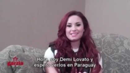 Demi Lovato Send A Message To Paraguay Lovatics (481) - Demilush Send A Message To Paraguay Lovatics Part oo2