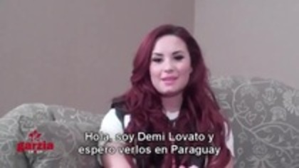 Demi Lovato Send A Message To Paraguay Lovatics (484) - Demilush Send A Message To Paraguay Lovatics Part oo2