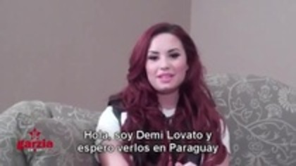 Demi Lovato Send A Message To Paraguay Lovatics (489) - Demilush Send A Message To Paraguay Lovatics Part oo2