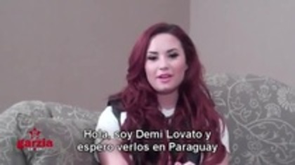 Demi Lovato Send A Message To Paraguay Lovatics (500)