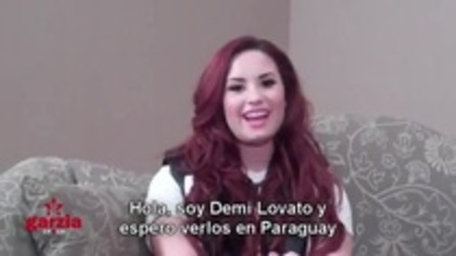Demi Lovato Send A Message To Paraguay Lovatics (512)