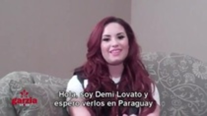 Demi Lovato Send A Message To Paraguay Lovatics (515)