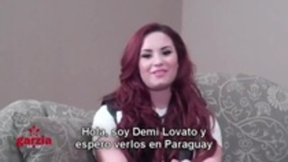 Demi Lovato Send A Message To Paraguay Lovatics (518)