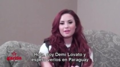 Demi Lovato Send A Message To Paraguay Lovatics (561) - Demilush Send A Message To Paraguay Lovatics Part oo2