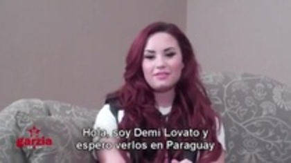 Demi Lovato Send A Message To Paraguay Lovatics (552)