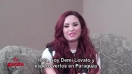 Demi Lovato Send A Message To Paraguay Lovatics (585)