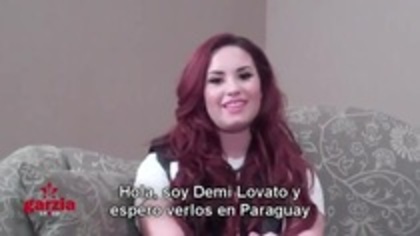 Demi Lovato Send A Message To Paraguay Lovatics (575)