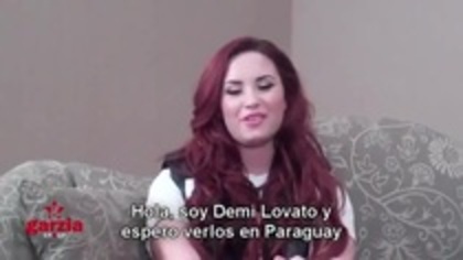 Demi Lovato Send A Message To Paraguay Lovatics (582)
