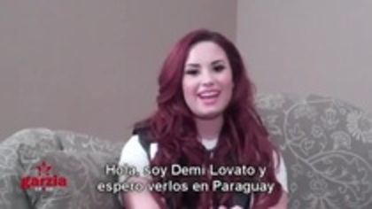 Demi Lovato Send A Message To Paraguay Lovatics (511) Demi Lovato Send A Message To Paraguay Lovatics (511)