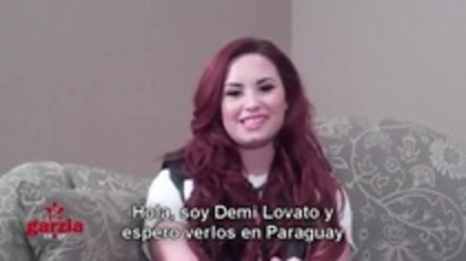 Demi Lovato Send A Message To Paraguay Lovatics (532)