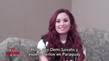 Demi Lovato Send A Message To Paraguay Lovatics (540) Demi Lovato Send A Message To Paraguay Lovatics (540)