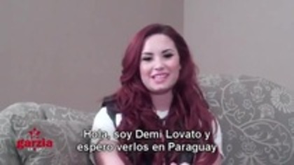 Demi Lovato Send A Message To Paraguay Lovatics (594)